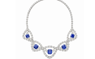 克什米尔Cartier 钻石项链将亮相苏富比纽约春拍 估价超250万美元
