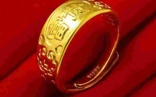 古法金戒指图片金戒指图片
