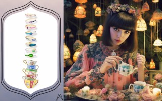 下午茶元素雕刻复古时光 纽约珠宝商Unhada 推出 Tea Party 系列