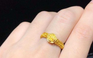 10克黄金戒指图片女款35克黄金女戒指图片