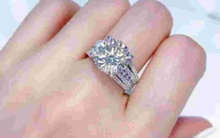 5克拉钻戒大小图片5克拉钻戒款式