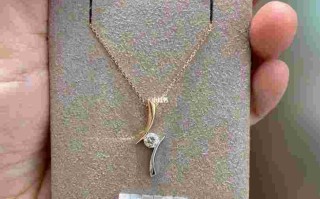 周大福18k钻石项链398克估计多少钱周大福18k钻石项链