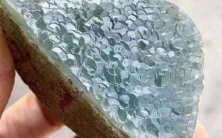 翡翠原石白点,翡翠原石癞点的表现