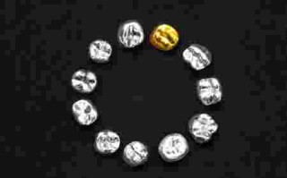 牙齿黄金咀嚼片,牙齿黄金