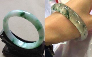 翡翠注胶和没注胶对比,翡翠手镯内径尺码表