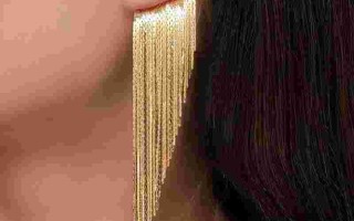 2020年最新款黄金耳钉2022年最流行黄金耳钉火爆款