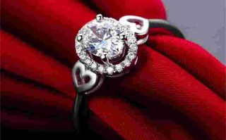 钻戒图片真实,钻戒图片真实带盒子