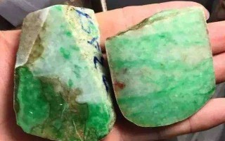 翡翠原石切开后垮了,翡翠原石切开全是裂有用吗