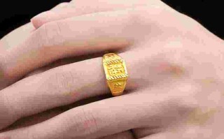 黄金戒指最新款图片黄金戒指图片男款