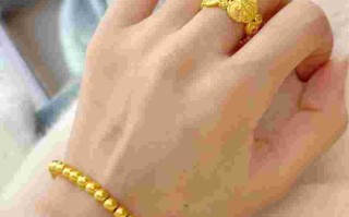 2克黄金戒指图片,2克金戒指有多大图片