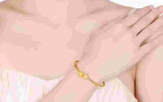 42克实心黄金手镯能有多大40克实心黄金手镯小吗