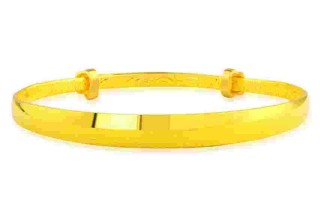 30克的实心黄金手镯有多大图片30克的实心黄金手镯有多大