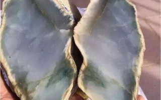 翡翠原石解口抛光,翡翠原石切面抛光