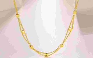 黄金项链图片女款2020黄金项链简单款式图女