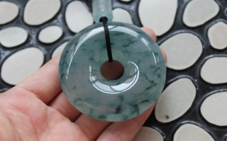 【亚洲玉都揭阳阳美缅甸玉器A货】五一送平安----特大件飘彩高冰厚装