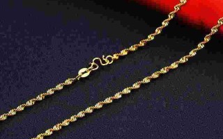 18k金项链什么款式最好看18k金项链哪种最闪