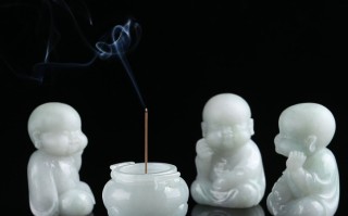 零代玉赏玉——悠然小沙弥翡翠香炉（玉出云南）