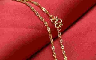 千足金项链图片女款大全,千足金项链图片女款