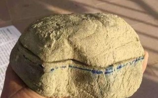 翡翠原石帝王绿180亿,大块翡翠原石