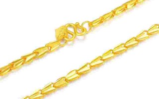 黄金项链什么款式结实又好看又亮黄金项链什么款式最结实