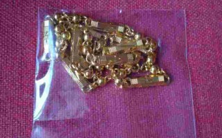 10克黄金项链多粗图片6克女士金项链的图片