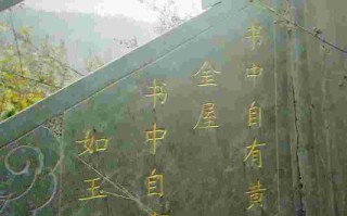 书中自有黄金屋,书中自有黄金屋,书中自有颜如玉