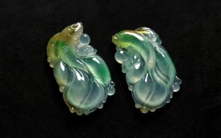 翡翠原石黑石头图片,翡翠原石鱼图片