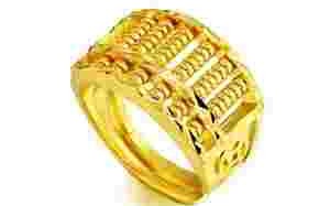 男士黄金戒指戴哪个手指男士黄金戒指