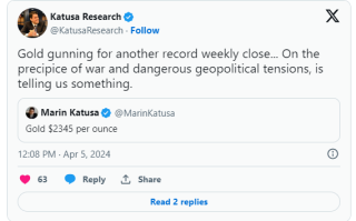 金市展望：金价本周大涨5%，频刷历史新高 地缘政治危机还能“助燃”多头多久？