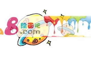 翡翠知识星球简笔画,彩色简笔画星球