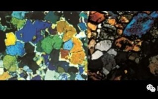 翡翠知识与结构图,翡翠柱粒纤维交织结构