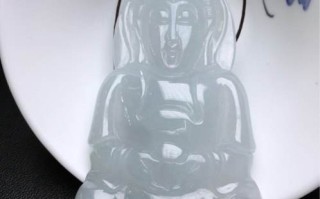 糯种翠绿观音翡翠吊坠价格冰种翡翠观音挂件价格
