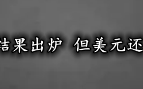 中期选举初步结果出炉 但美元还需一段确认！