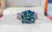 5克拉莫桑钻戒指多少钱一对5克拉莫桑钻戒指多少钱