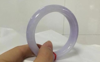 紫罗兰翡翠手镯鉴赏,紫罗兰玉镯图片