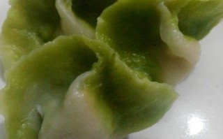 翡翠白菜水饺怎么做