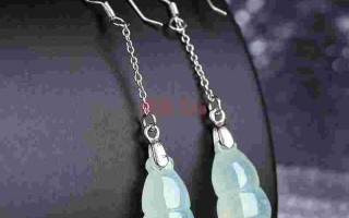 2021吊坠玉耳坠图片玉坠耳环图片大全