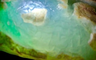 在赌石中，哪种翡翠原石的风险最低？