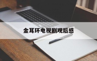 金耳环电视剧观后感,金耳环电视剧剧情介绍