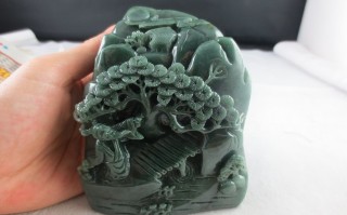 王朝阳翡翠雕刻作品,雕刻翡翠的价格