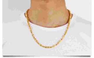 男士黄金项链50克粗吗男士黄金项链55厘米短吗