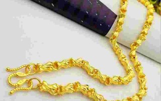 70克黄金项链图片男士70克黄金项链图片男士戴