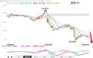 主次节奏：美指持续下挫力度不减，继续创新低