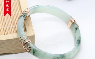 翡翠手镯的描述,叶子翡翠手镯
