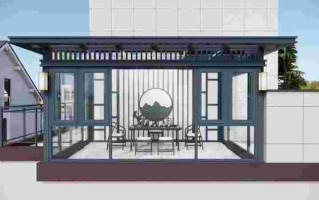 200平别墅装修25万效果阳光房价格多少一平方