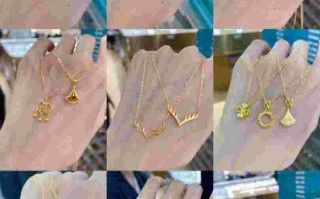 5克黄金项链是不是太细了5克的黄金项链细吗