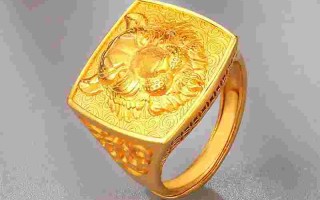 黄金戒指男生的戴法黄金戒指男戒