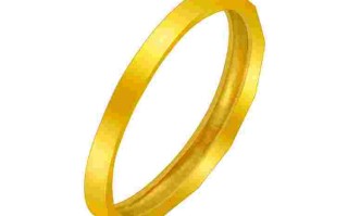 40克金戒指男照片,40克黄金戒指