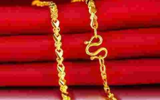 今年流行的黄金项链款式图片大全今年流行的黄金项链款式