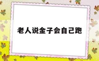 金子丢了找回口诀,老人说金子会自己跑